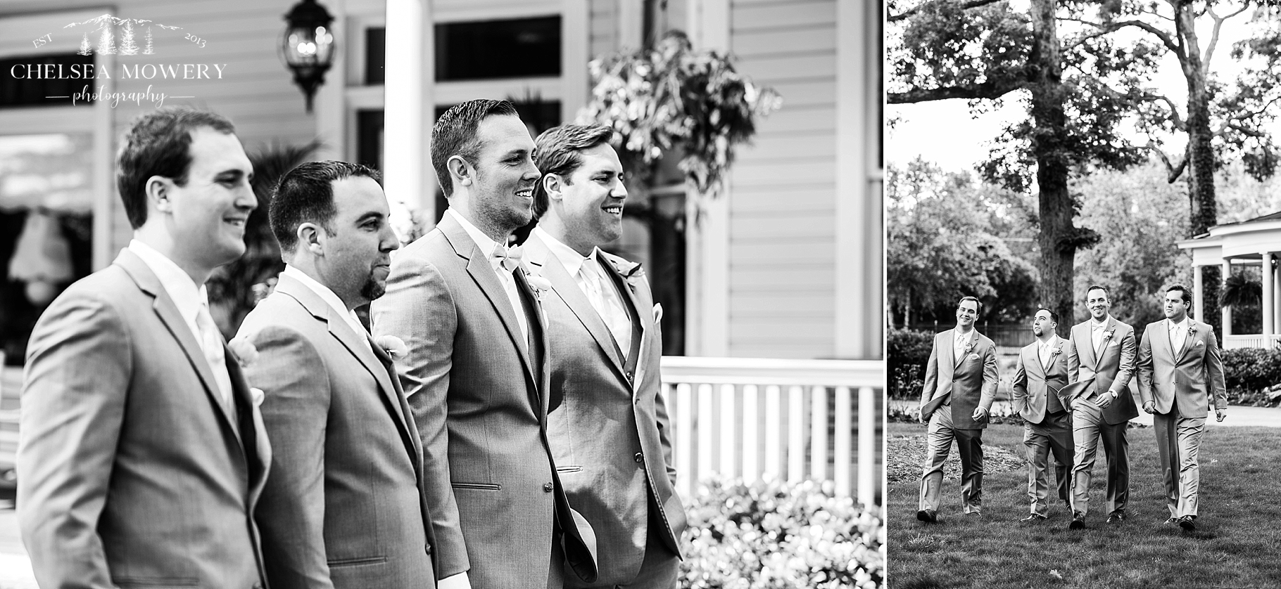 black and white photography | groomsmen portraits