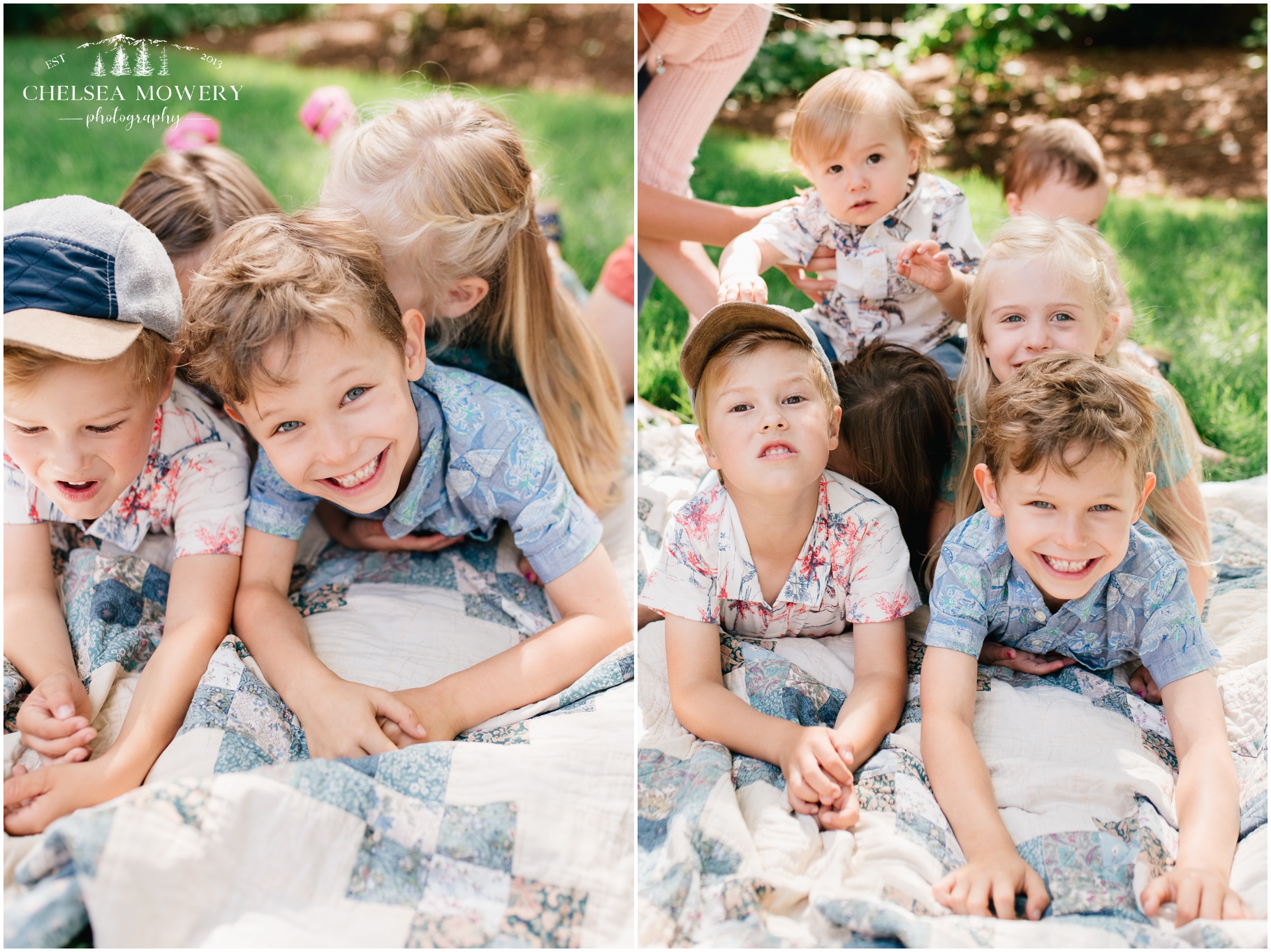 extended family portraits | sandpoint summer family pictures