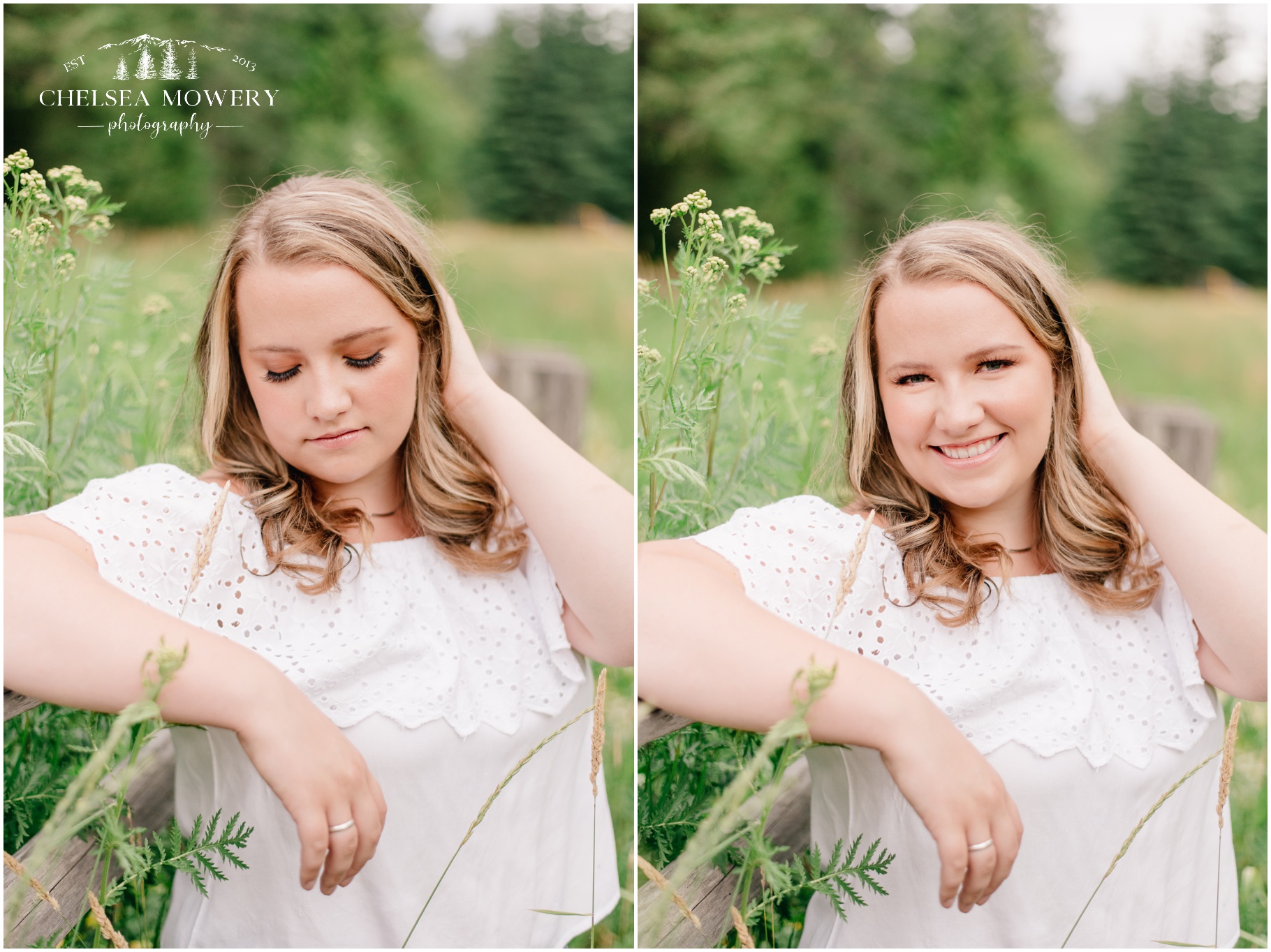 fun senior girl posing | summer senior portraits