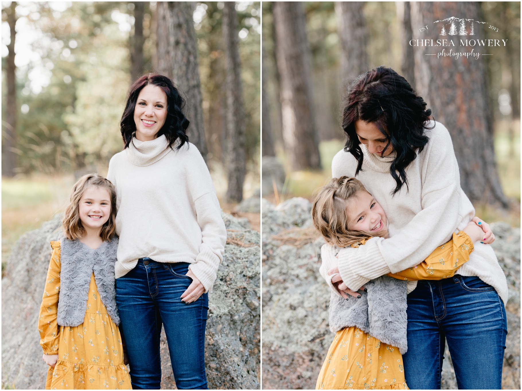mommy and me session | fall family portraits