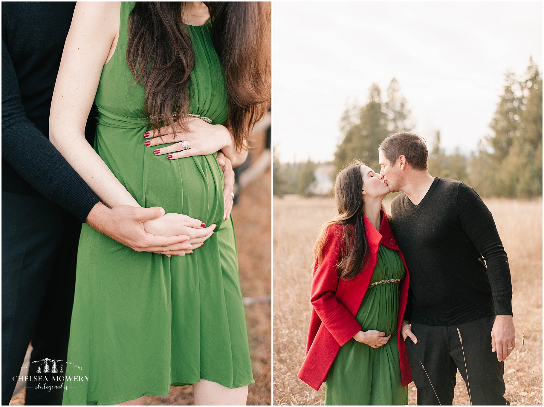 maternity session | Seattle wa couple