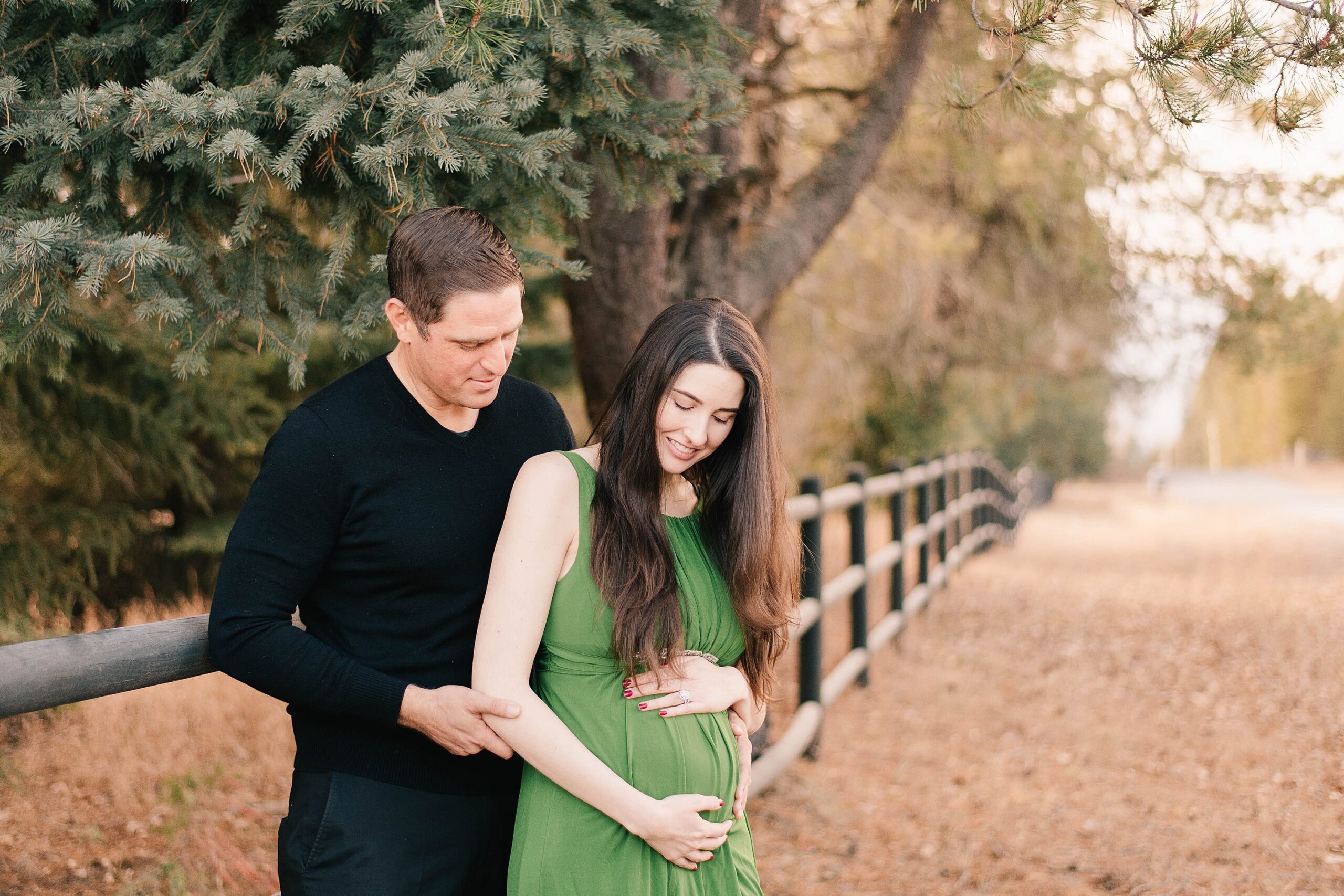 maternity session | sandpoint couple photography