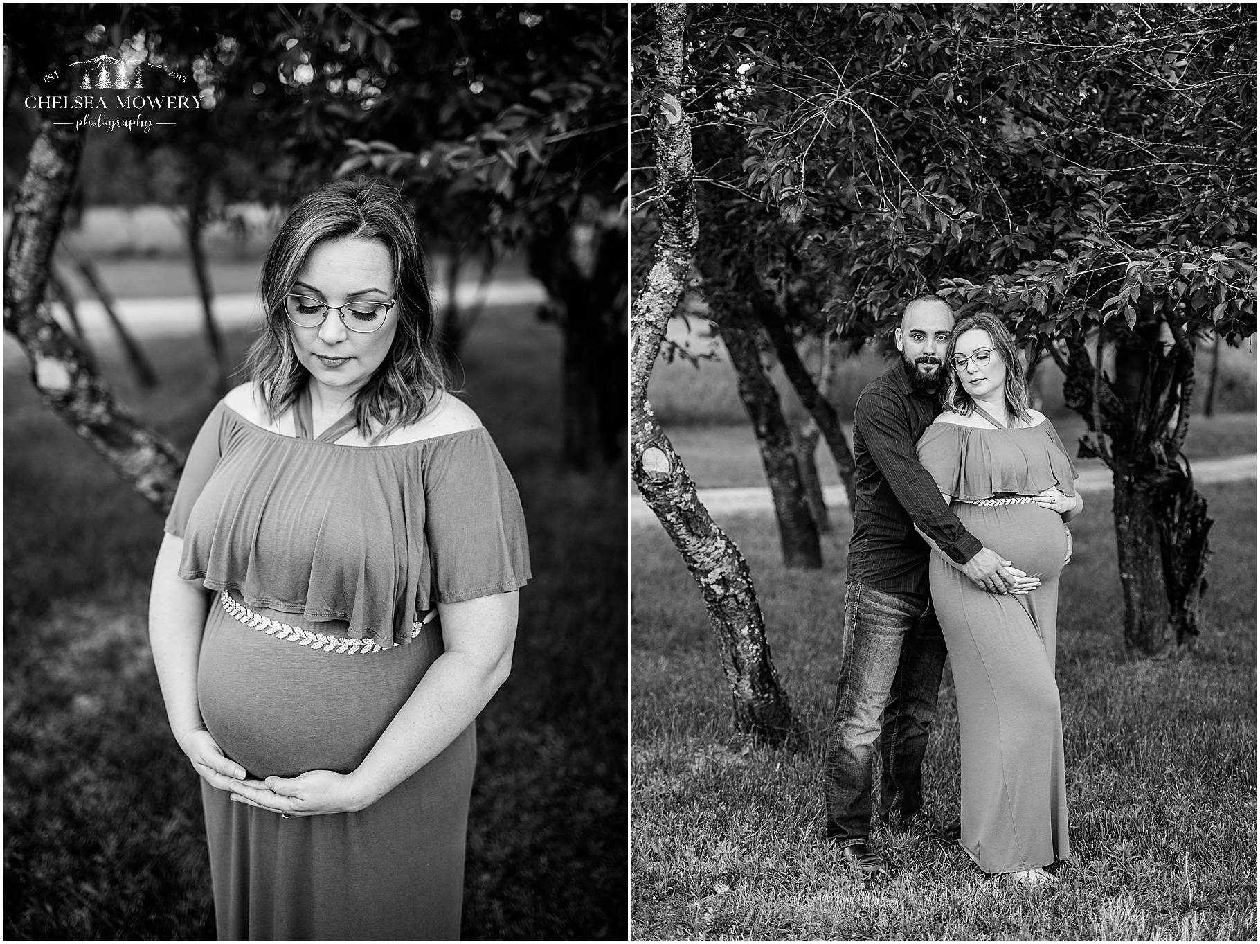 black and white photography | sandpoint maternity