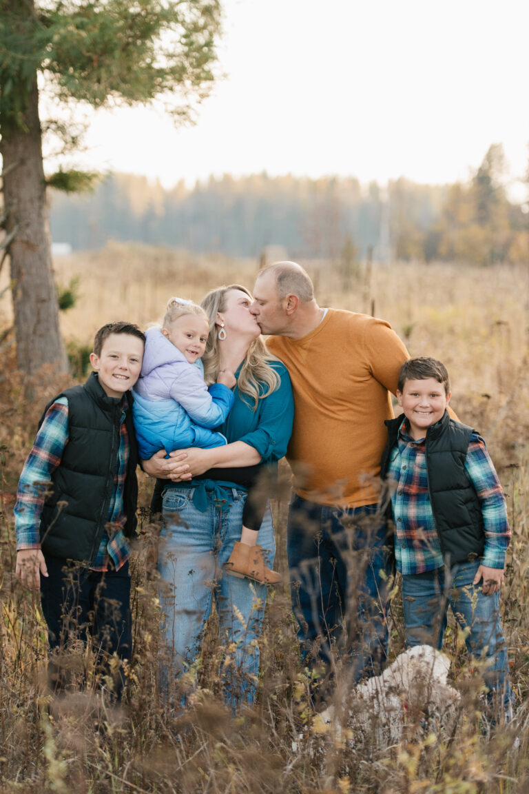 Homestead Family Photos | Sandpoint, Idaho Fall Family Portraits